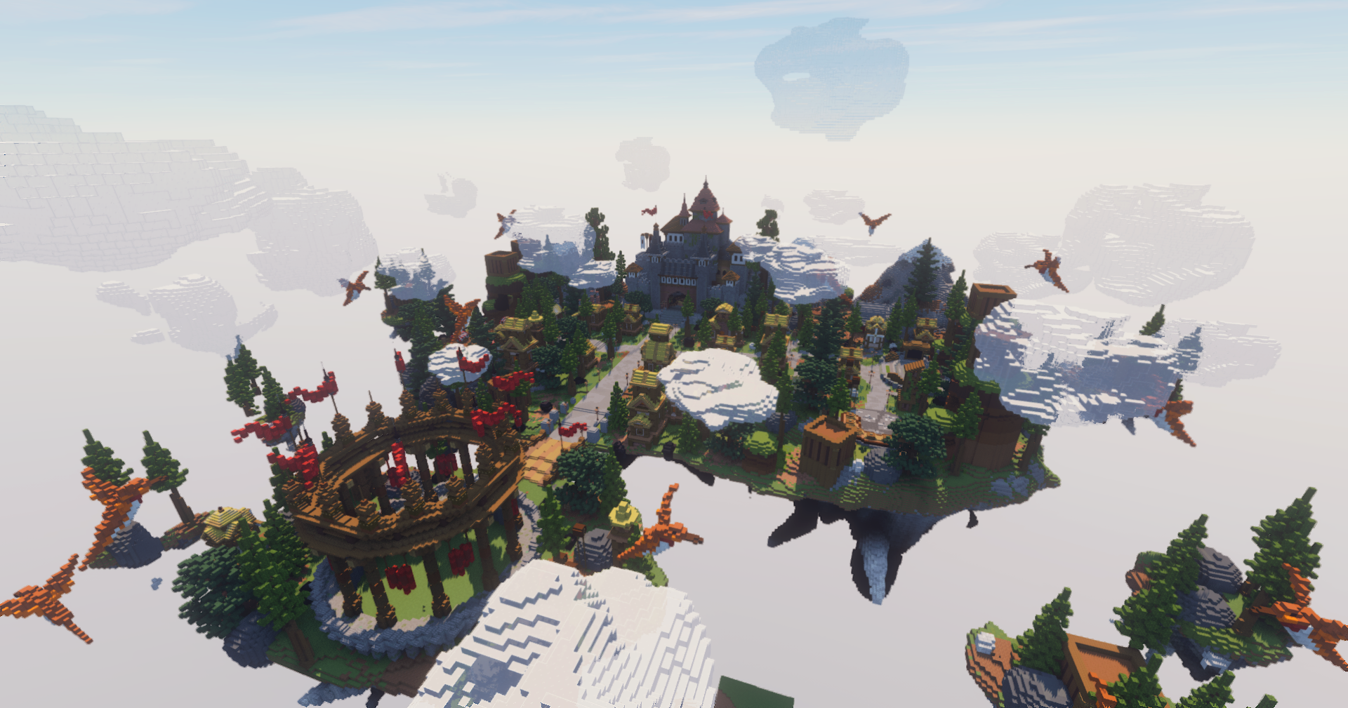 Minecraft Skyblock Map +1.20-1