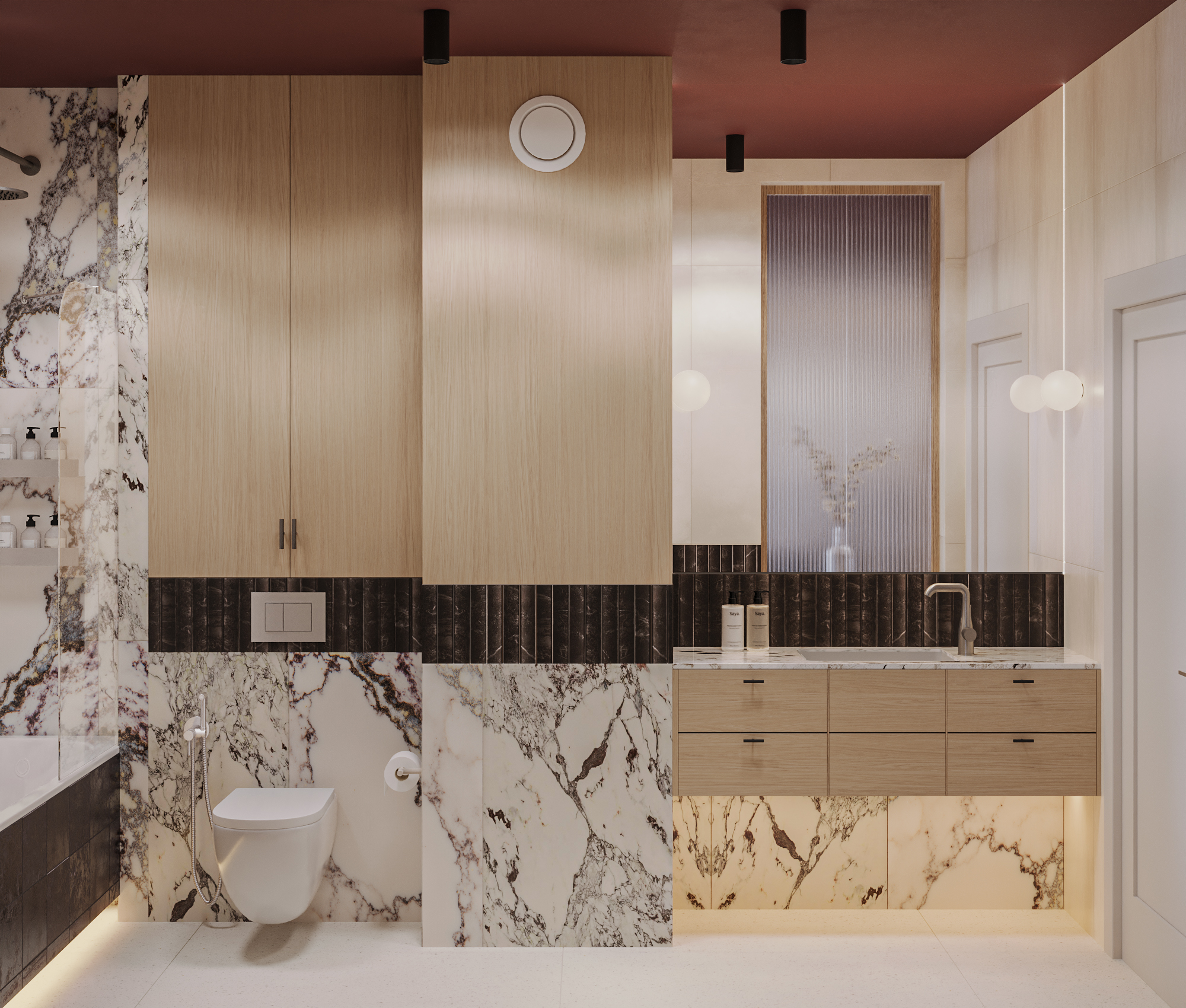 3D Visualization - Korso - 93 m2-13