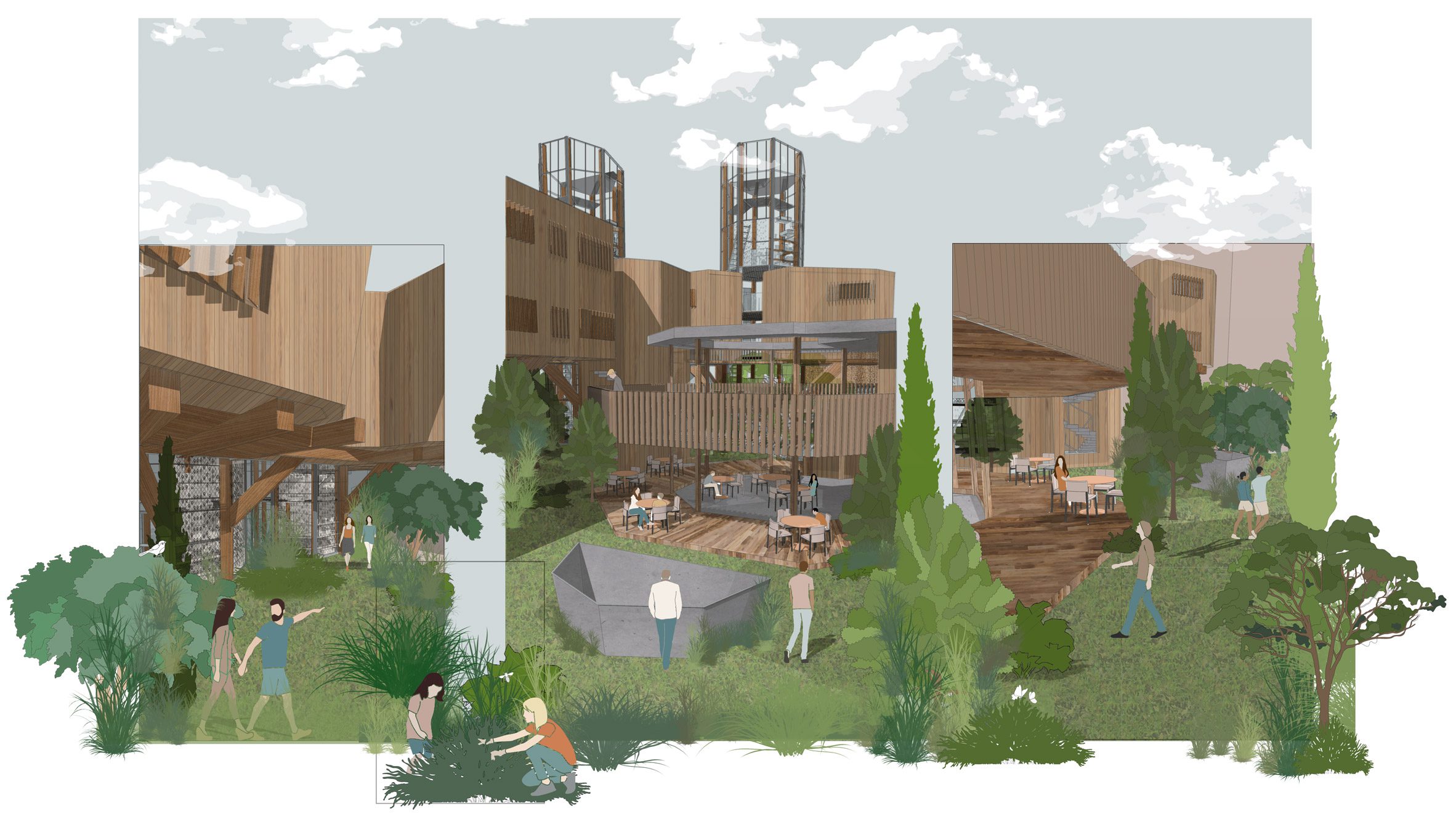 Ravensbourne 大学展示未来建筑设计 | 狗友好的避难所和社区农贸市场-42