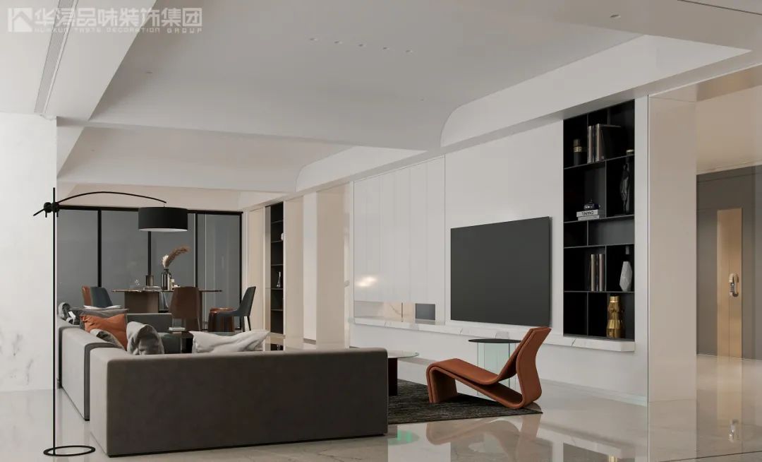 泉州 485m²现代简约平层 | 极简生活,纯粹享受-22