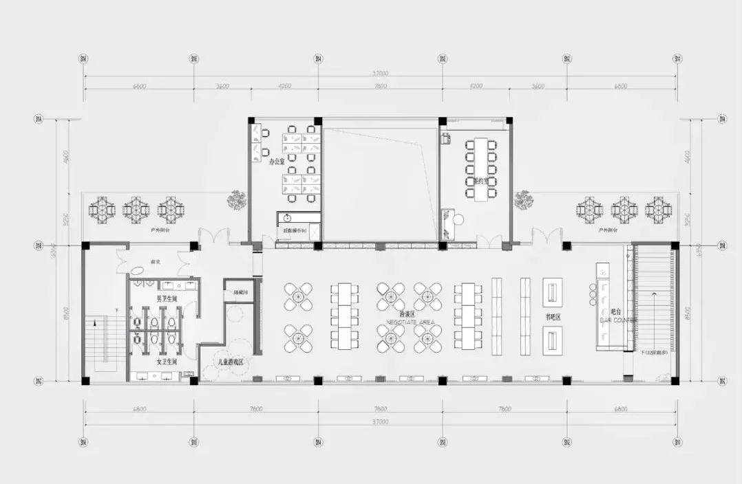 国画书法元素，定义底蕴深厚的地产空间  零次方空间设计新作-29