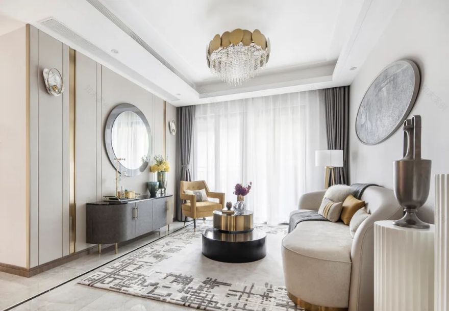 弘阳扬州仪征 106 户型样板间 | 艺术轻奢,优雅气质之家-1