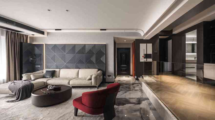 岩壑 · 武汉星海洪城现代简约住宅设计丨中国武汉丨美宅·美生设计-33