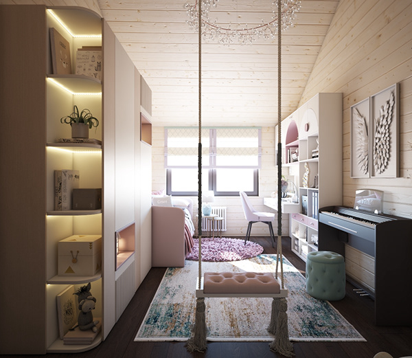 Сhildren's room design-34