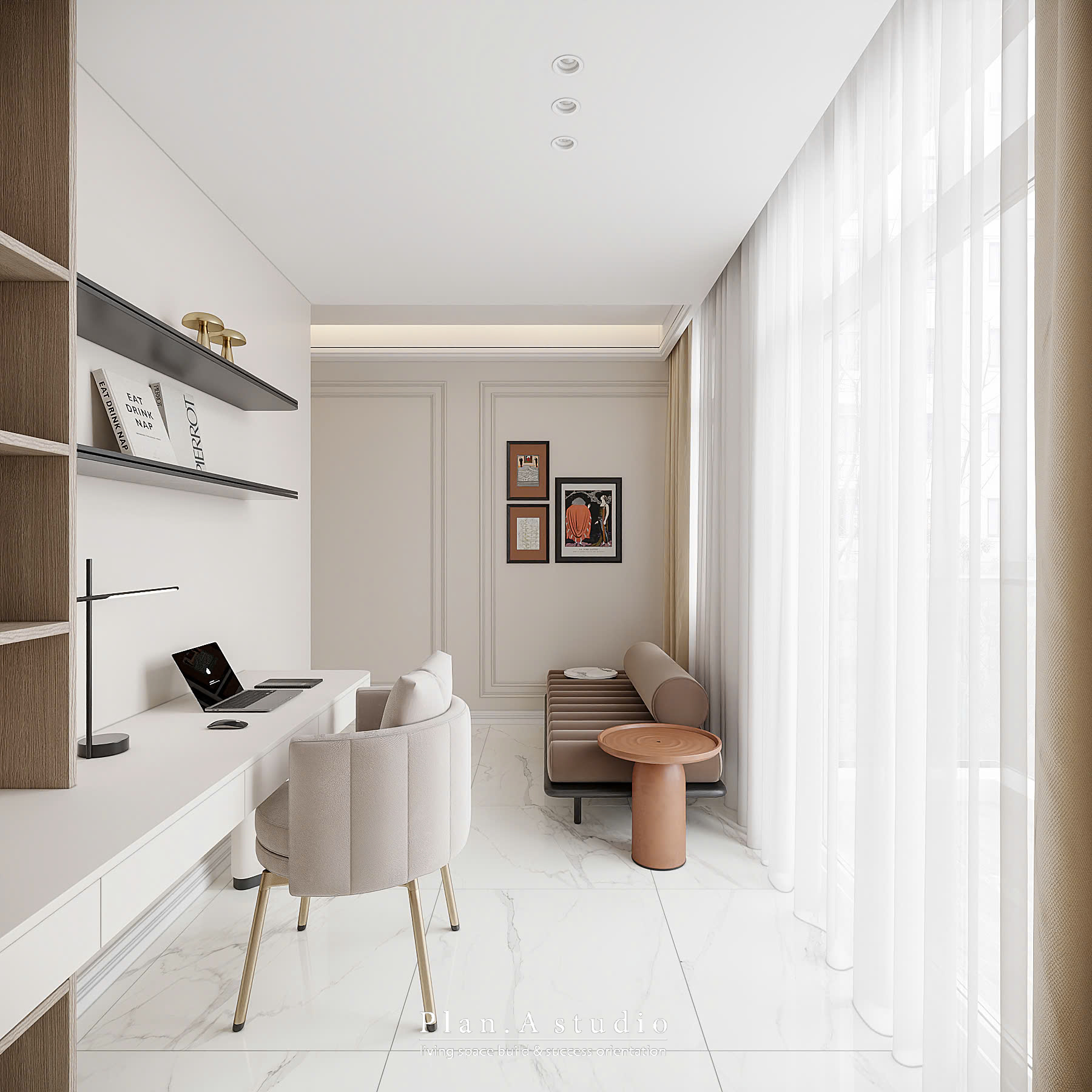 现代别墅丨Plan. A studio-25