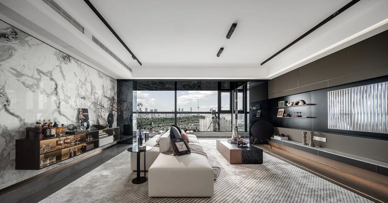 武汉中海寰宇天下·观雲府样板间丨中国武汉丨HWCD-9