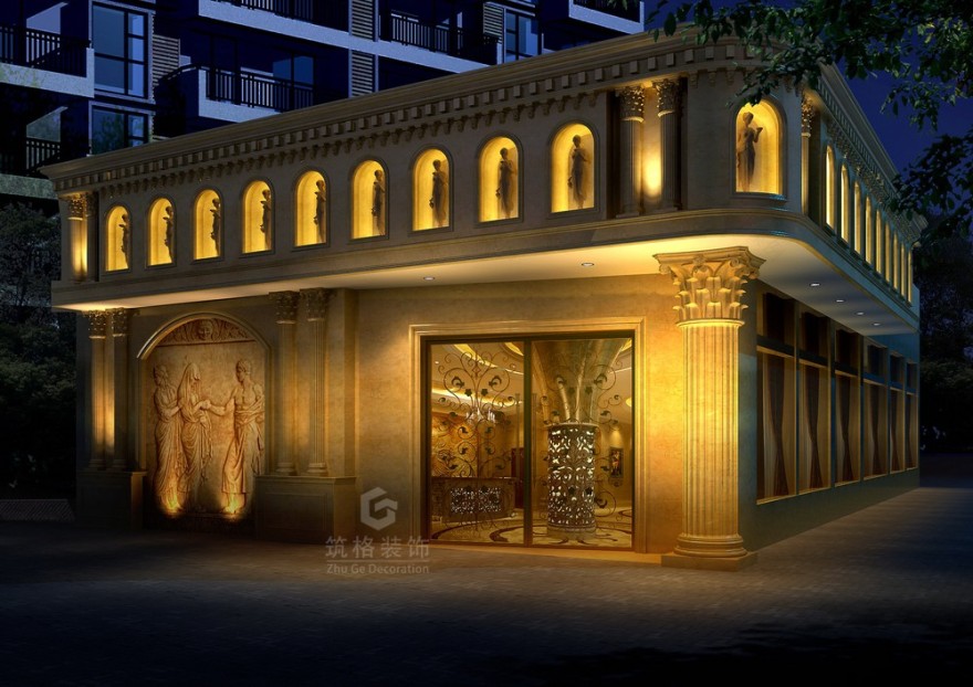 梁平足浴店效果图丨成都足浴店装修设计公司-11