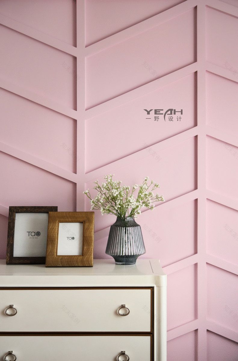 现代美式家,金属线条与少女心的完美结合-43