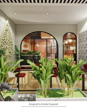 Anastasiya Gushchina丨咖啡店丨BAKPIA DJAVA CAFE | Premium Cake Shop Yogyakarta Design