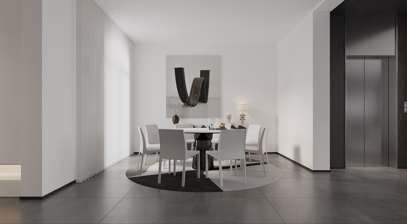 黑白经典艺术渗入居住的每个角落·沈阳银基观澜庭｜SZSD-11