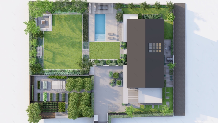 Contemporary Garden Layout(当代花园布局)-3