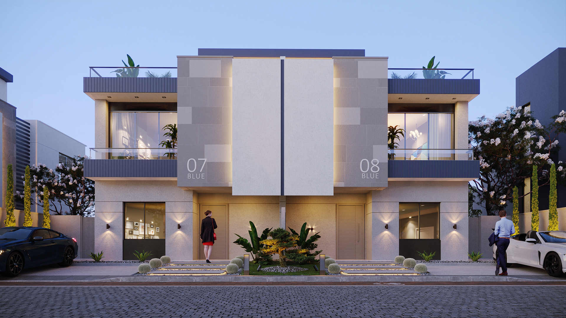 哈弗住宅大院丨埃及丨Jawark-38