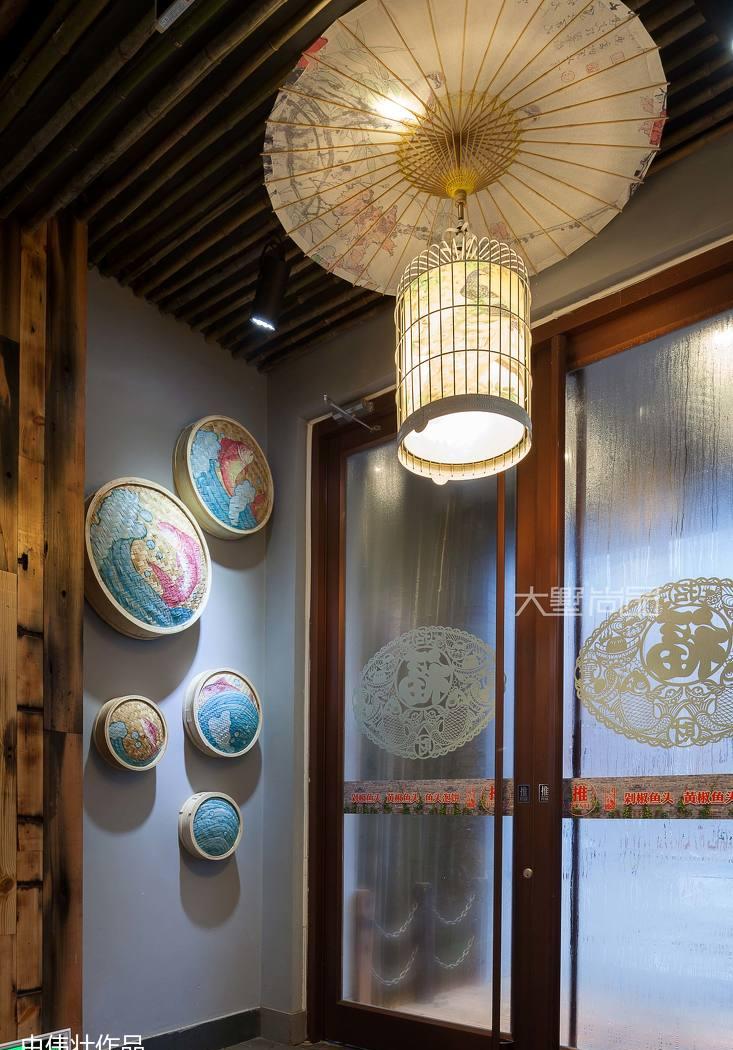 大墅尚品·复古风格鱼头故事中餐厅设计-14