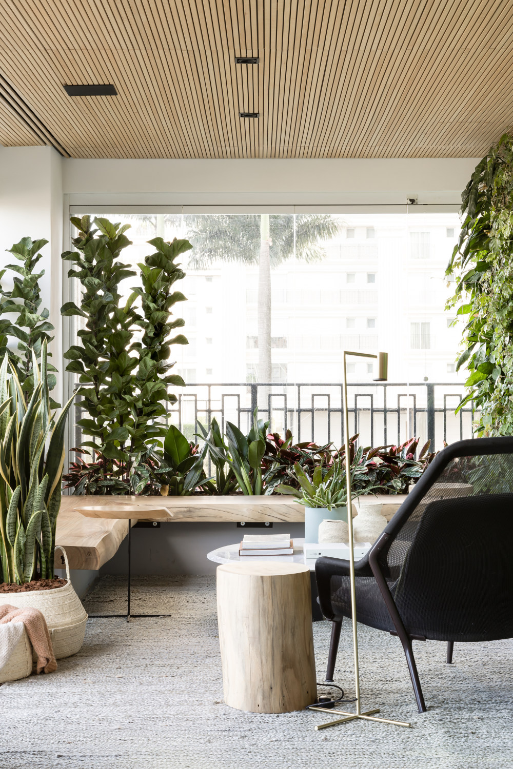 巴西 KTS 公寓 | 北欧风情的现代绿意空间-23