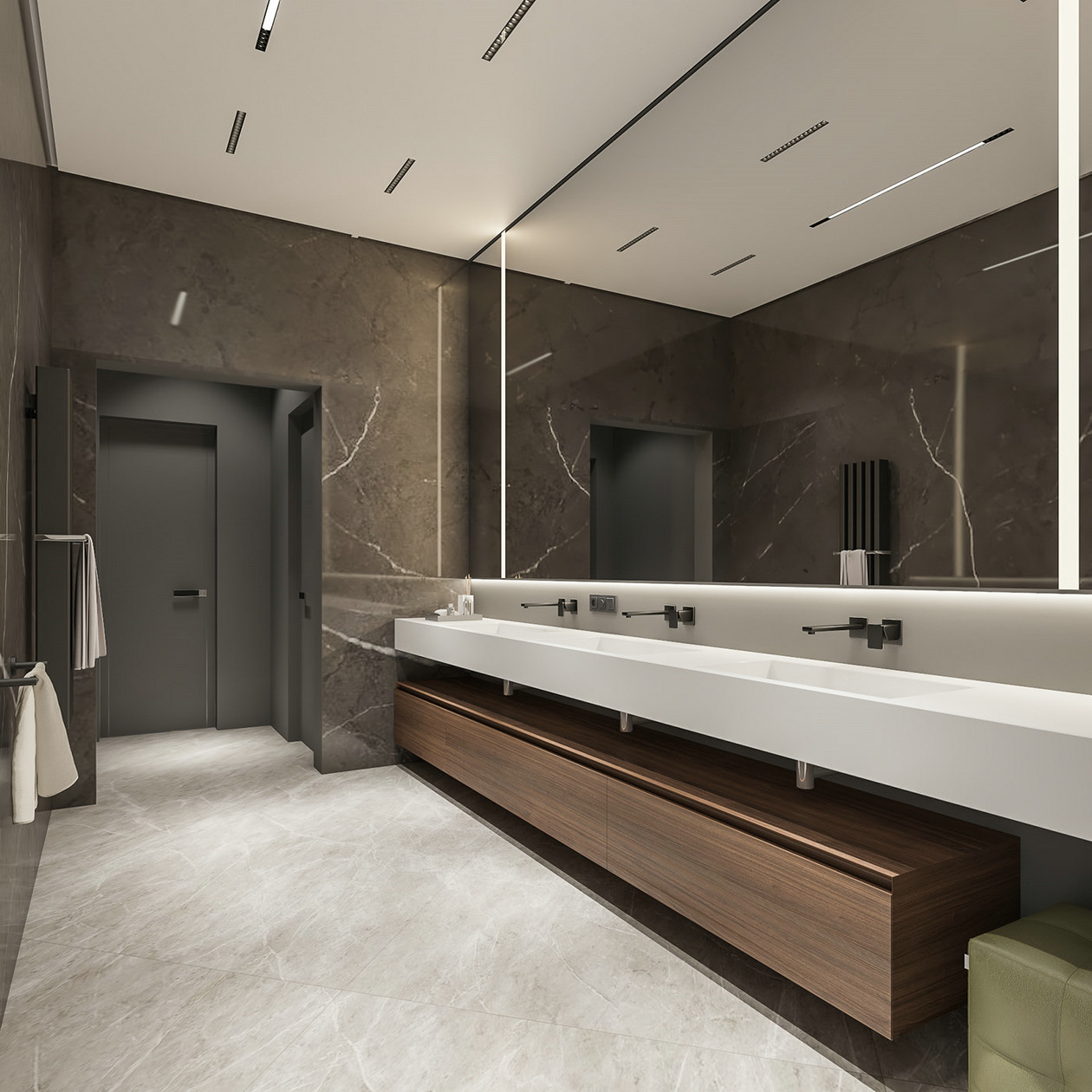 320㎡简约风空间设计-22