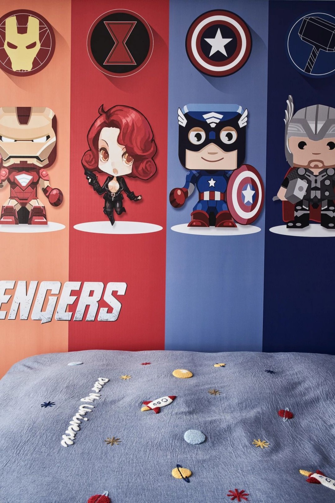 力设计 新作丨手办一面墙 江边一套房-24