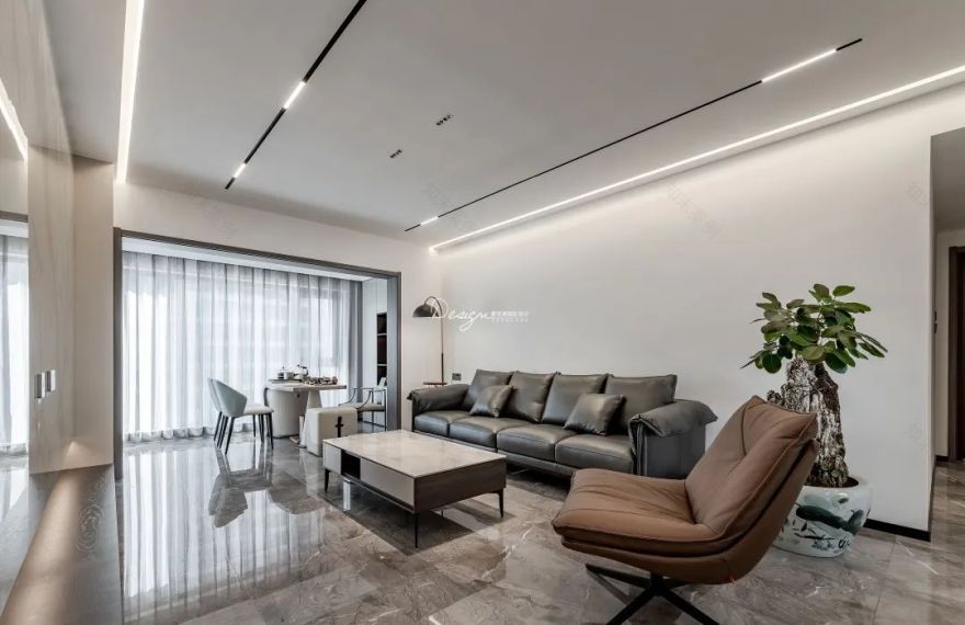 150㎡品质家居设计丨紫苹果装饰集团-16