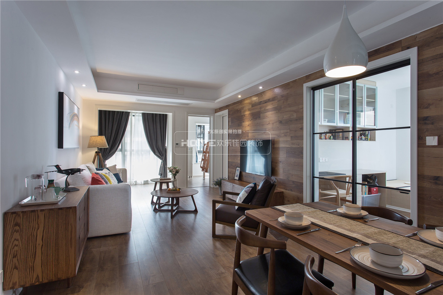 幸福里之家 | 85㎡北欧现代混搭小三居-30