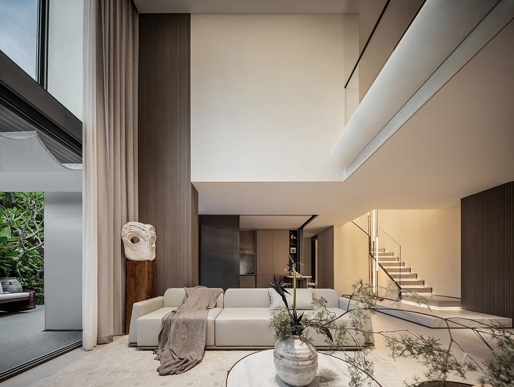 万宁万华·万岭麓湾下叠别墅样板间丨中国万宁丨深圳市盘石室内设计有限公司,万华室内设计中心-8