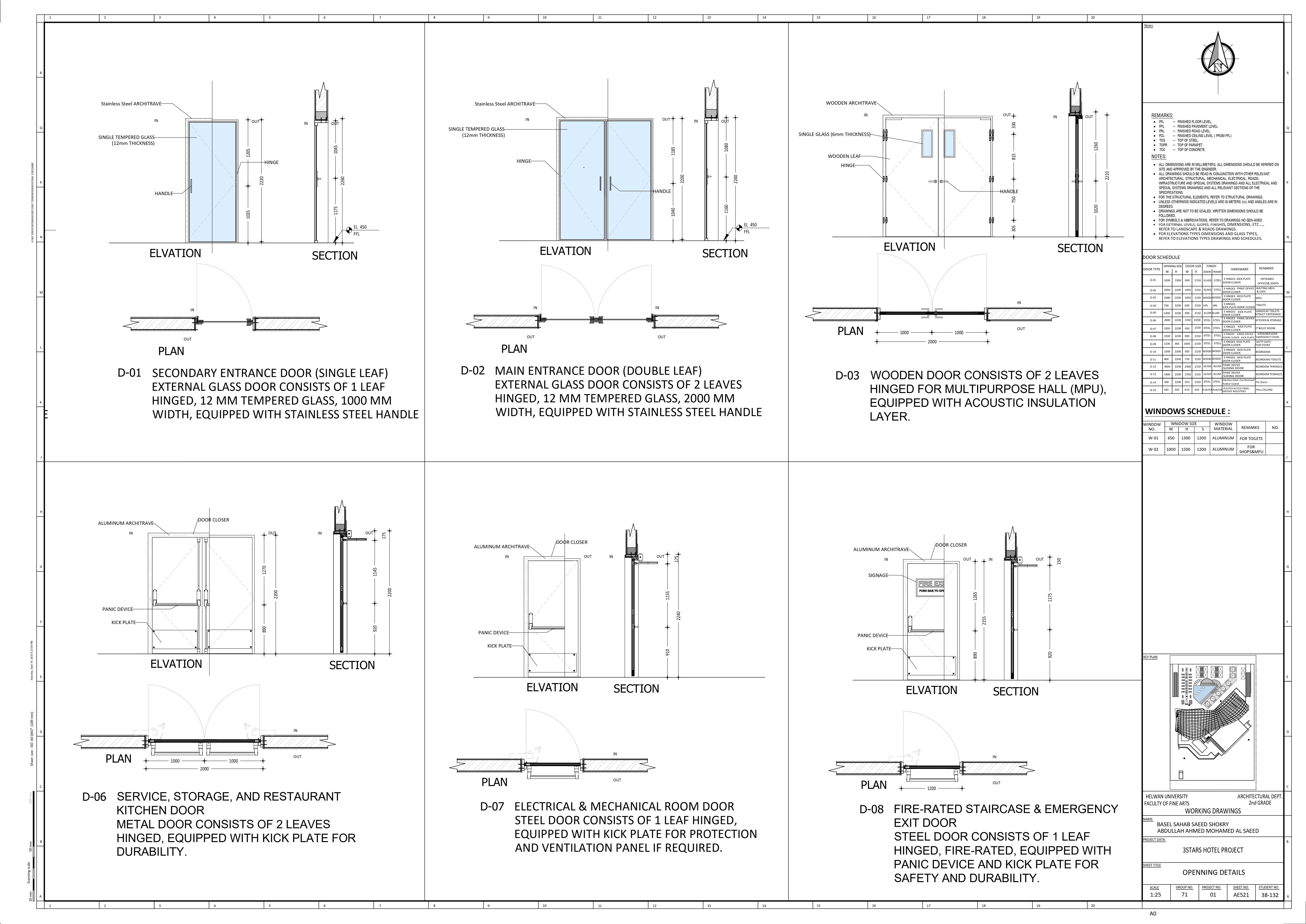 AquaVeil Hotel Working And Technical Insulation Drawing-24