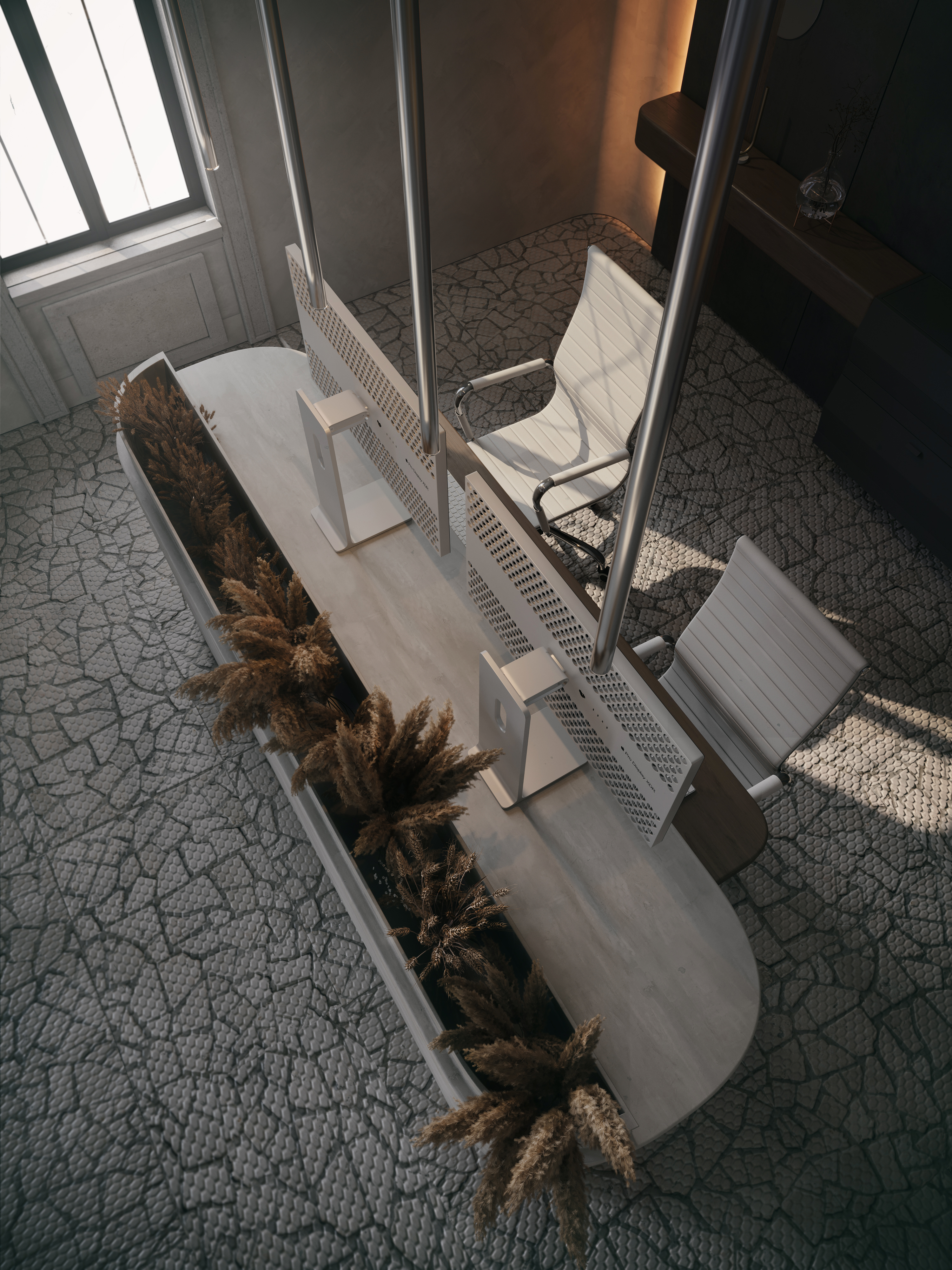 室内渲染工作室空间设计-4