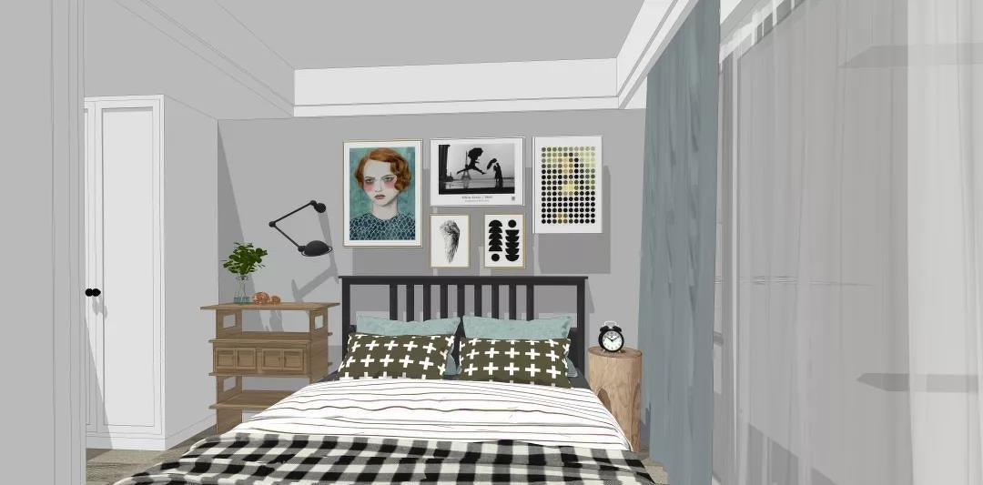 欢乐佳园装饰|| 蓝墙黛瓦,暖意生活北欧风-42