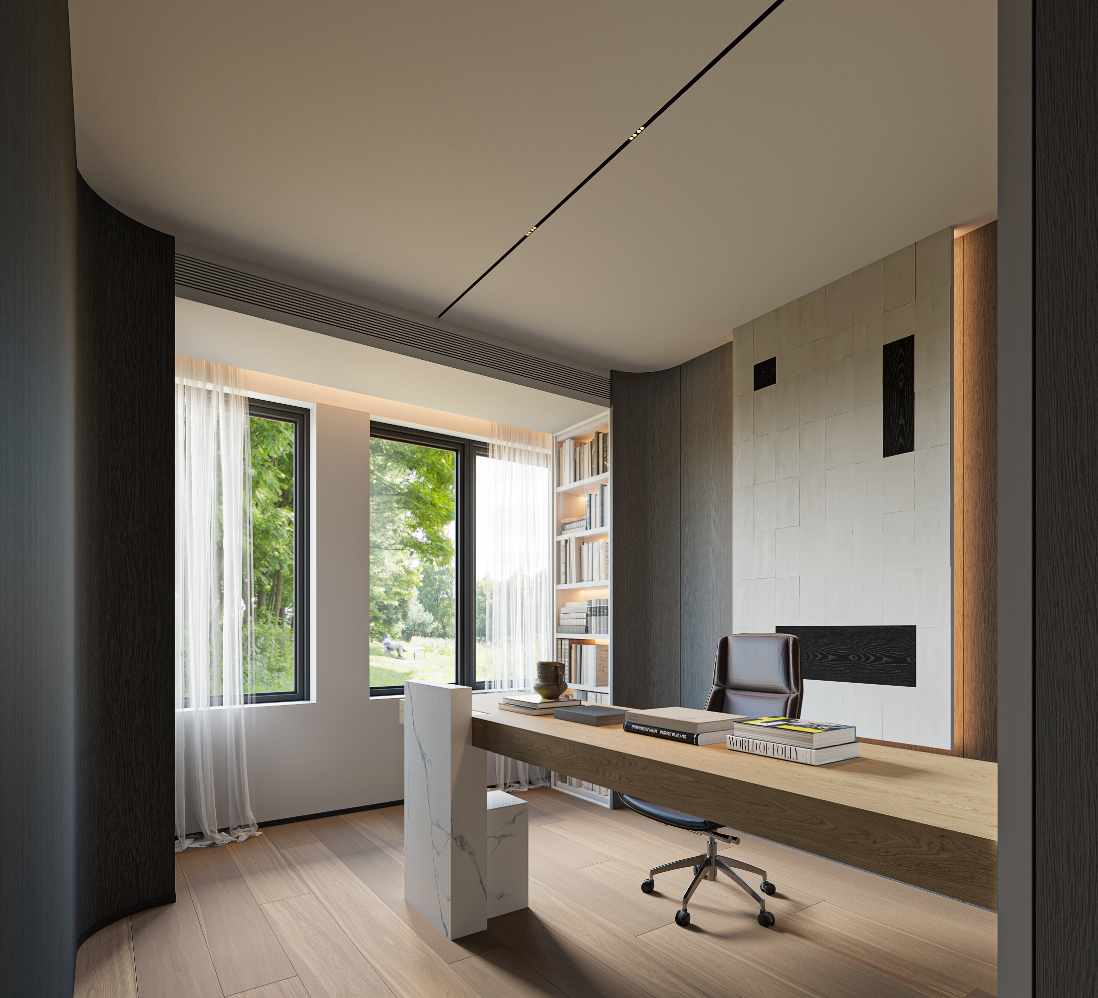 现代意式别墅丨长沙佐尚视觉-4