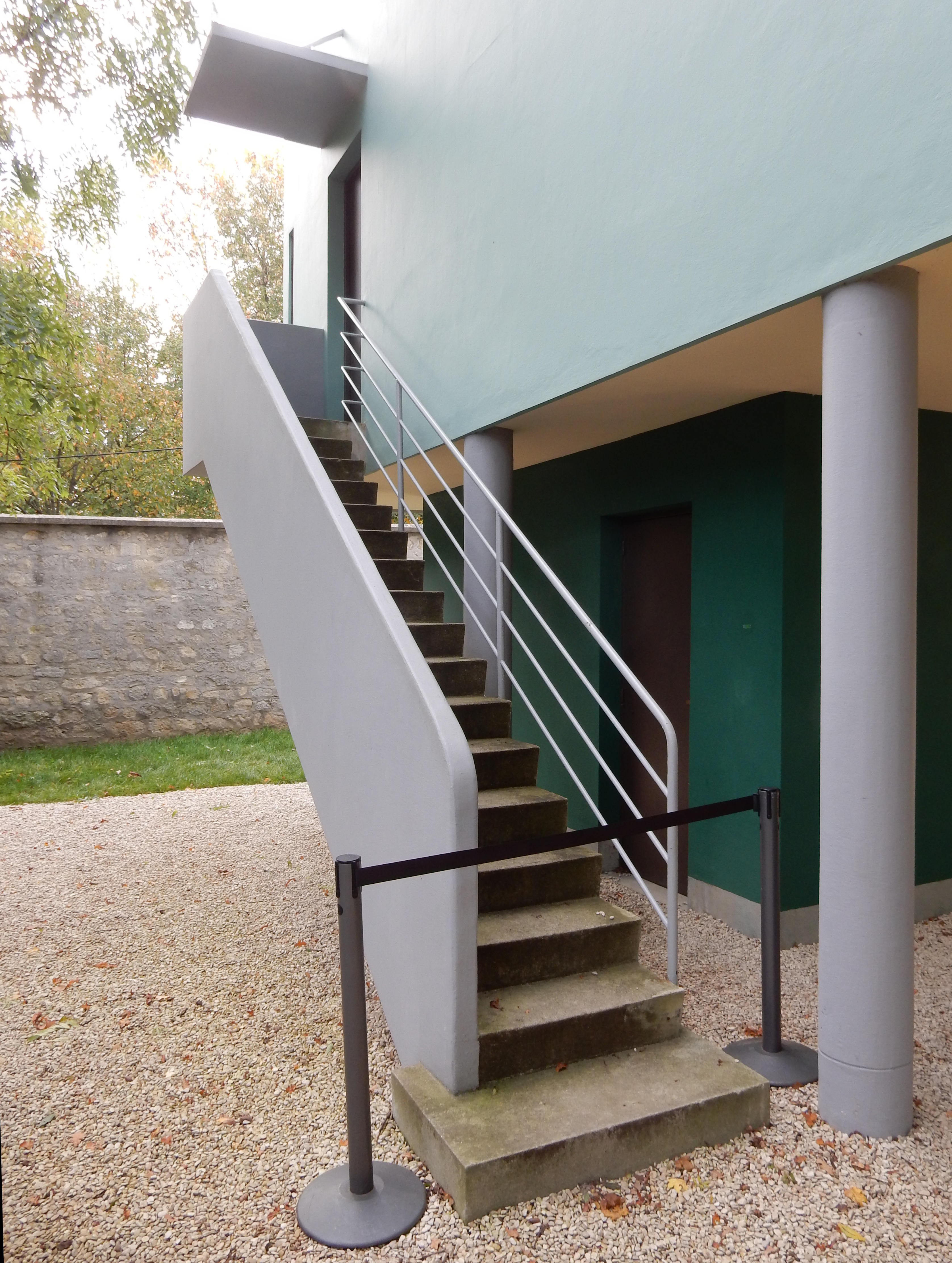 Savoye别墅及门卫室丨Le Corbusier和Pierre Jeanneret-17