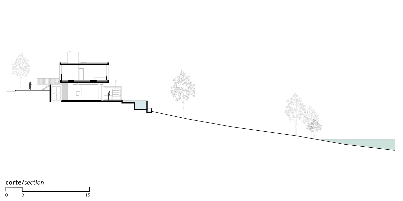 伊瓜苏河畔的绿色住宅-37