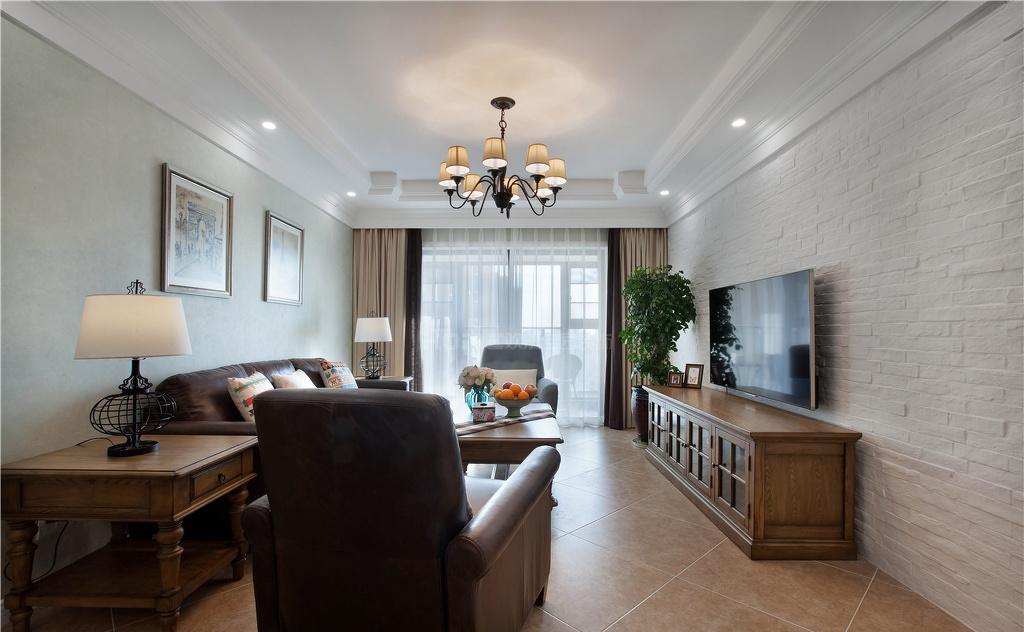 欢乐佳园装饰美式简约风格大宅设计-2