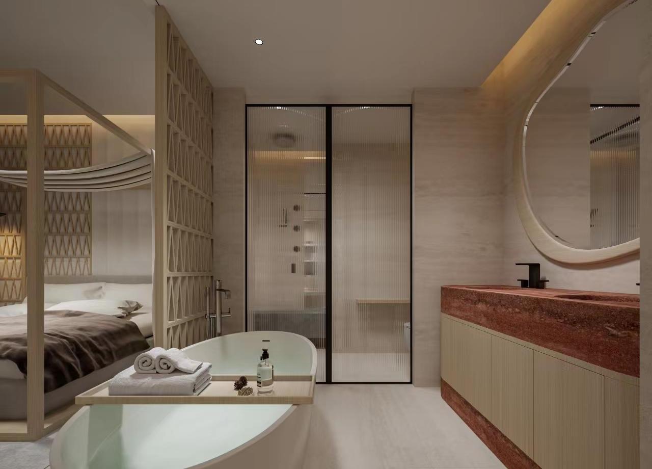 渡边智绍设计 | 华润三亚海棠湾悦府顶层样板间设计方案-28