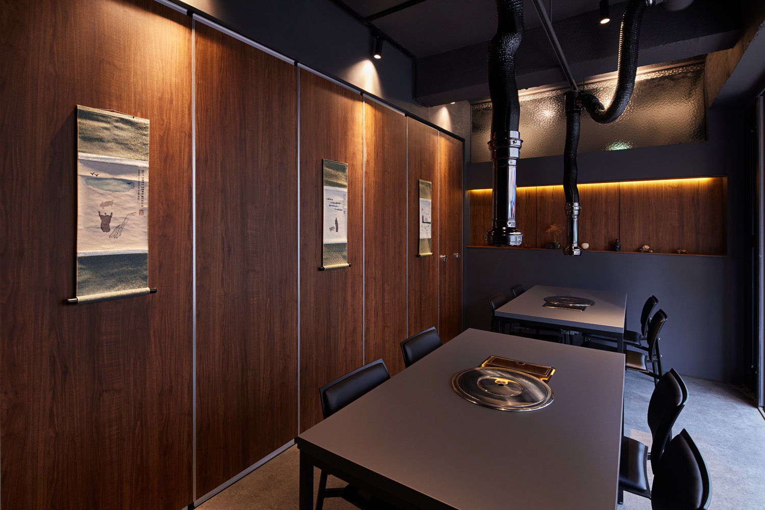 韩国某餐厅高级内饰设计-15