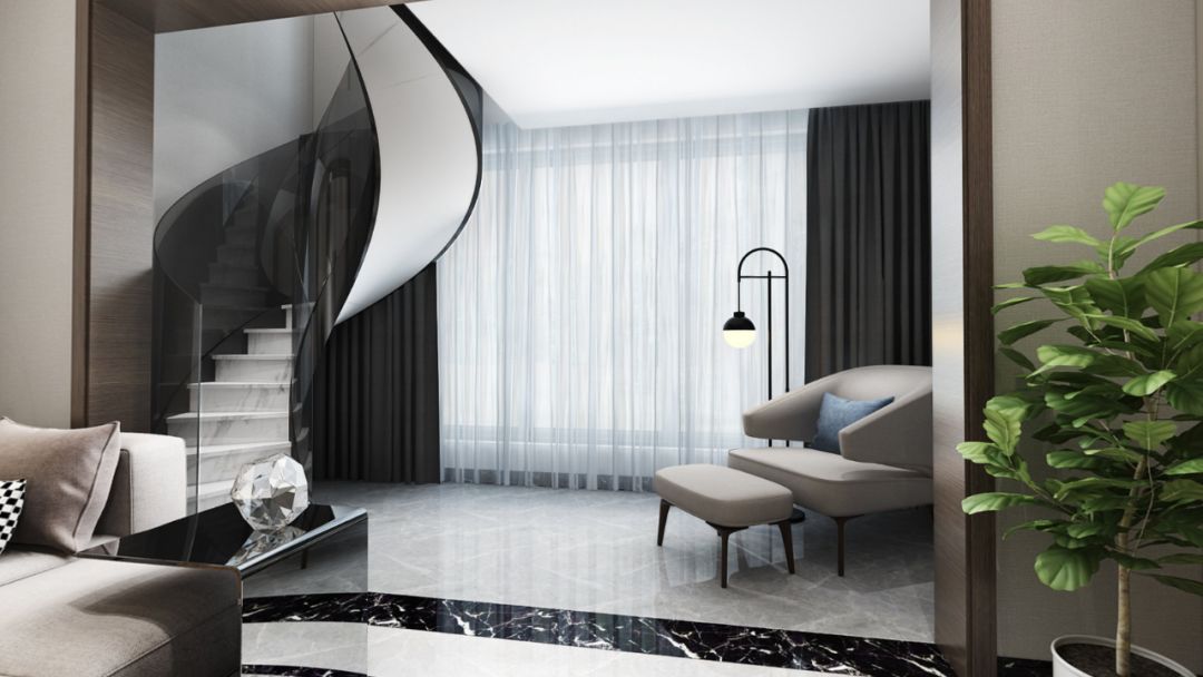 现代简约风打造 170㎡复式婚房,冷峻与温馨的完美融合-24