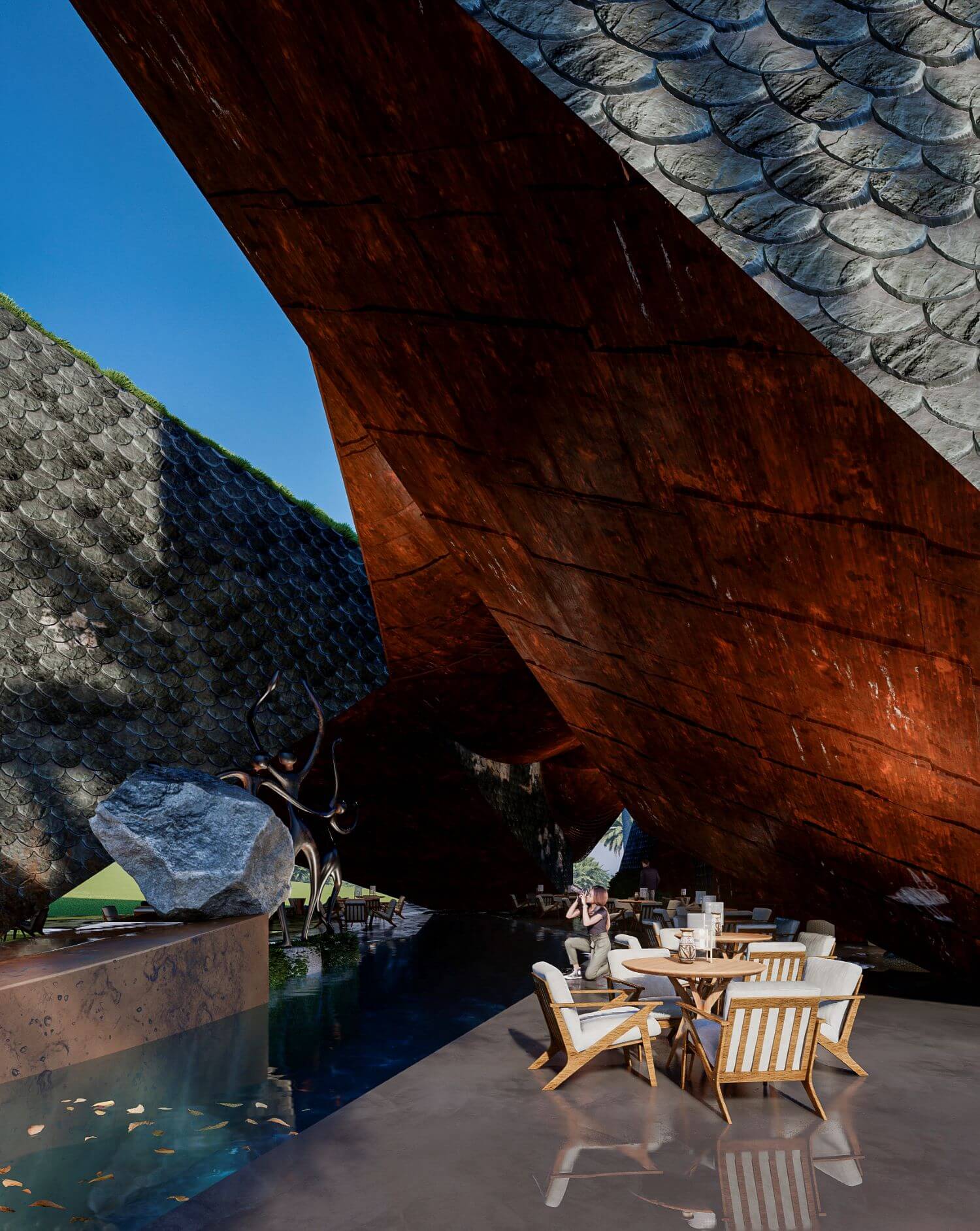 黑曼巴餐厅丨Veliz Arquitecto-7