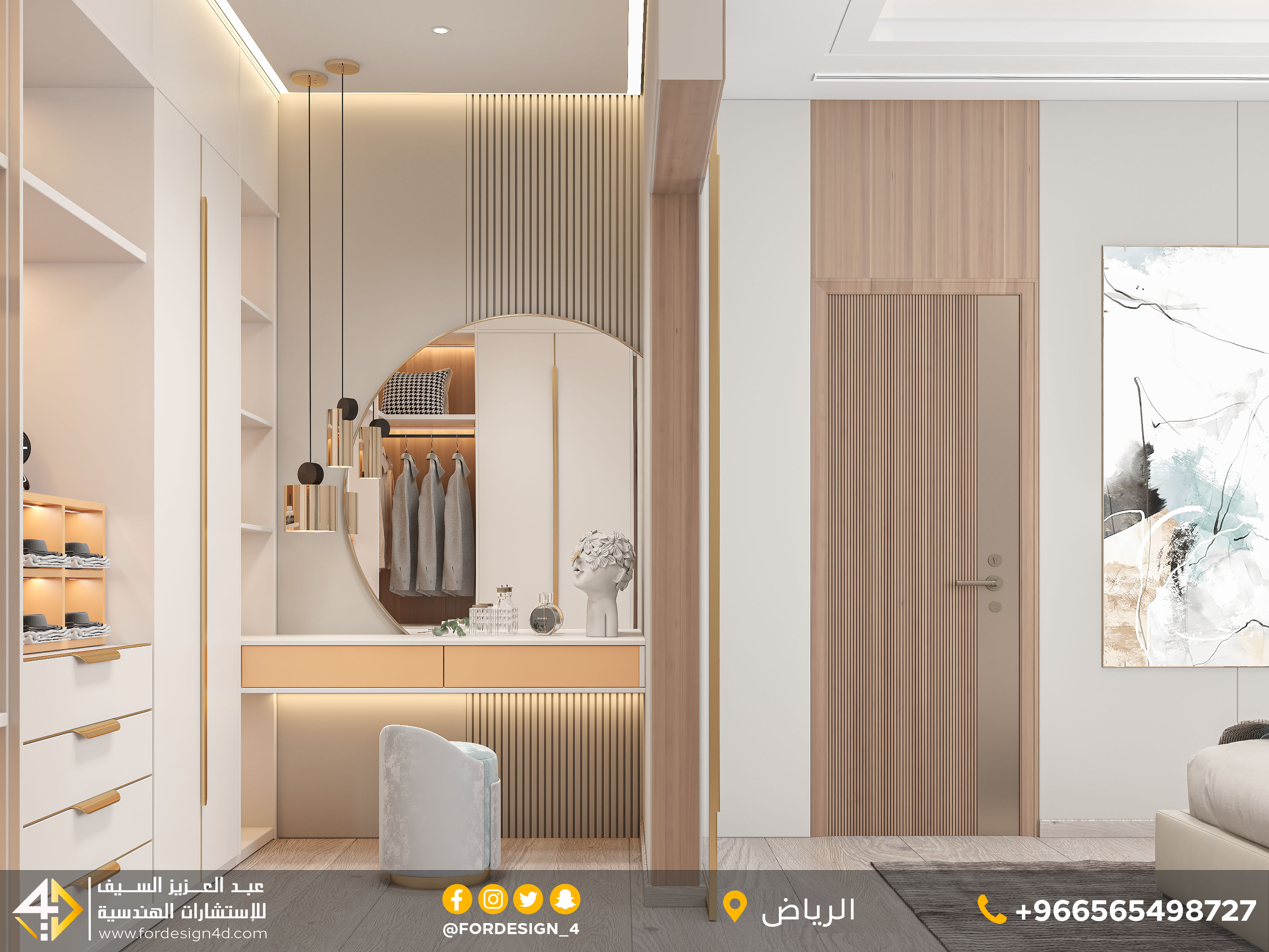 Modern Suite design in palace in KSA-4