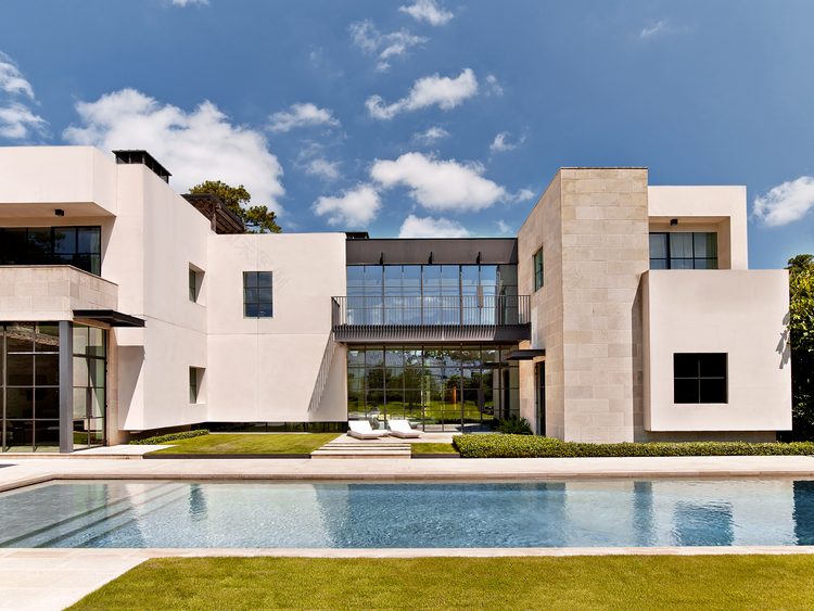 德州现代豪宅 Stoll Residence丨美国丨美国设计师 Rottet Studio-6