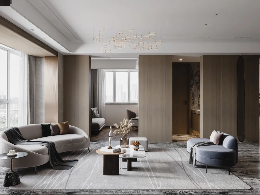 现代轻奢“大树装饰”案例解析-9