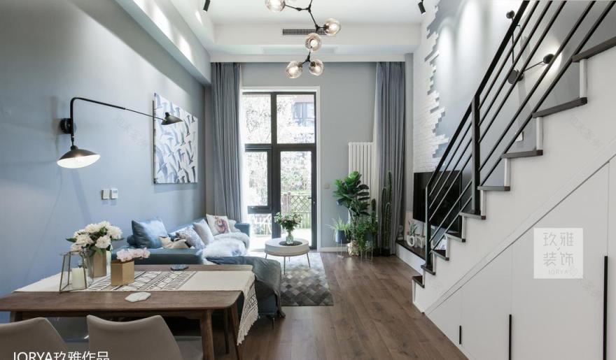 玖雅平层设计,小三居变大两居,空间利用与光线优化-6