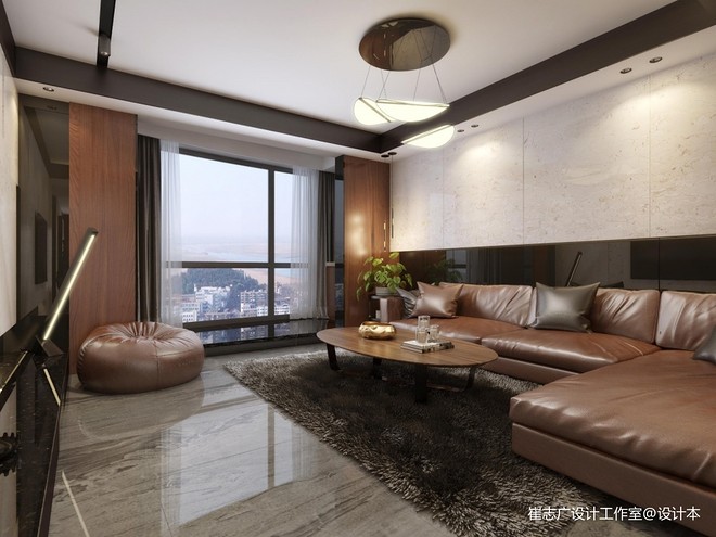 35万元三居135平米装修案例-16