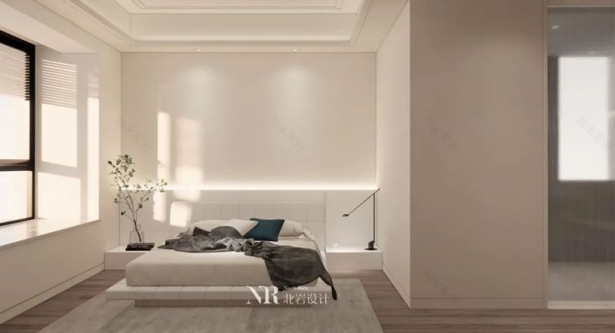 南京河西金茂府简约大平层设计丨中国南京丨北岩设计-33