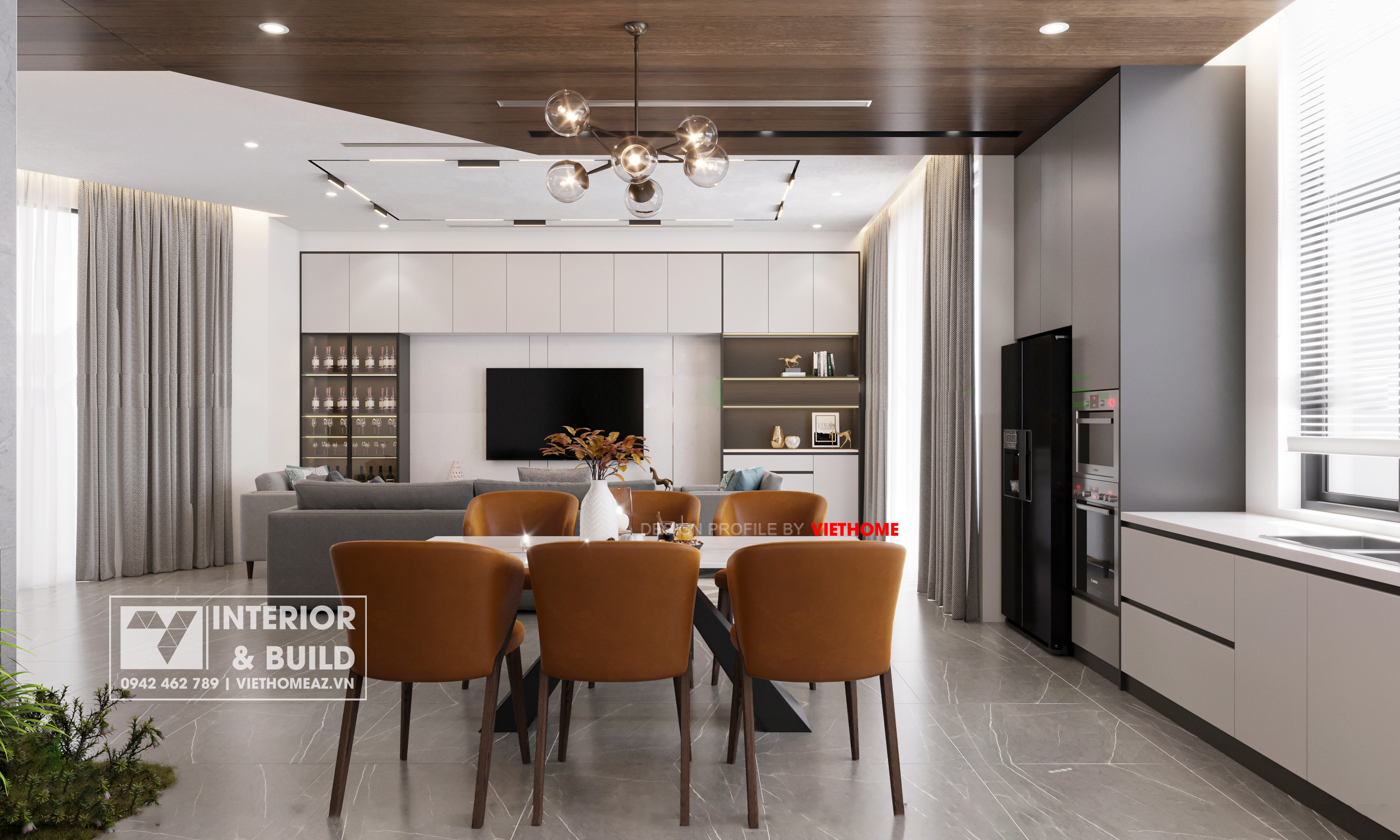 Phù Mỹ Bình Định 四级房屋设计丨Kiến Trúc – Nội Thất VietHome-10