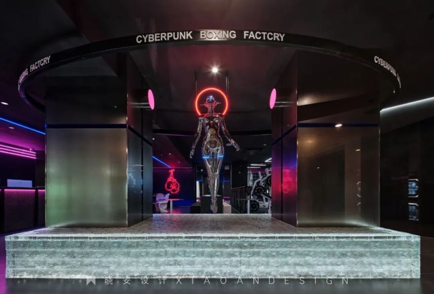 91GHT 健身房 · 运动与艺术的视觉盛宴丨晓安设计-10