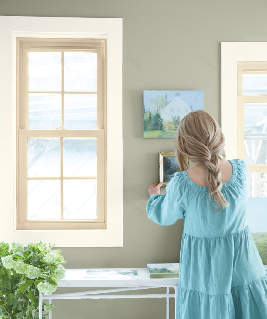 2022 年室内设计色彩趋势 | Benjamin Moore 的淡雅春季调色板-2