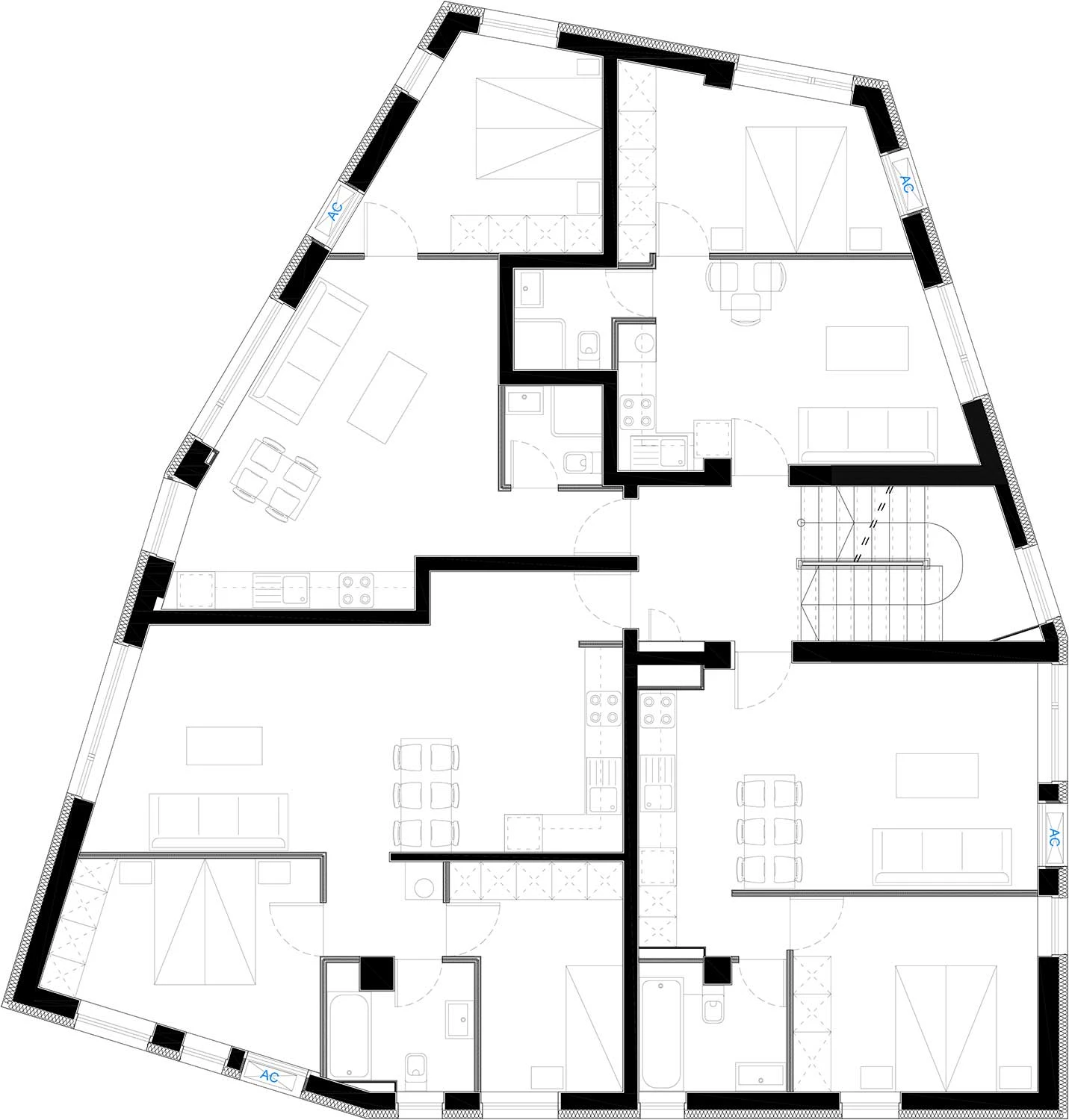 融合传统元素的现代城市别墅-26