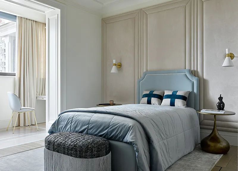 俄罗斯轻奢法式公寓设计丨俄罗斯莫斯科丨Katerina Lashmanova 设计工作室-41