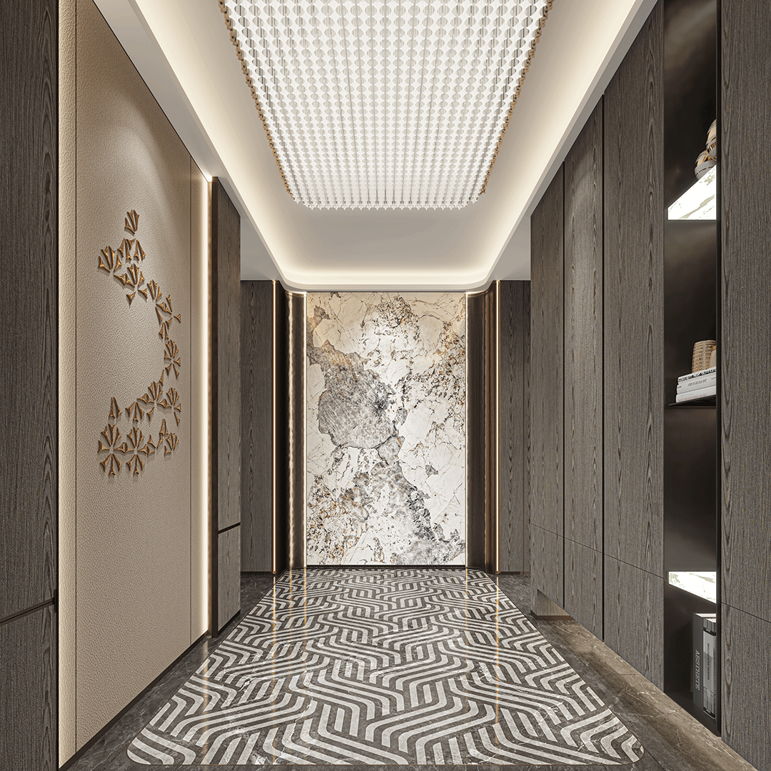 杭州龙湖丰收湖大平层样板间丨中国杭州丨北京靳朝晖设计有限公司-69