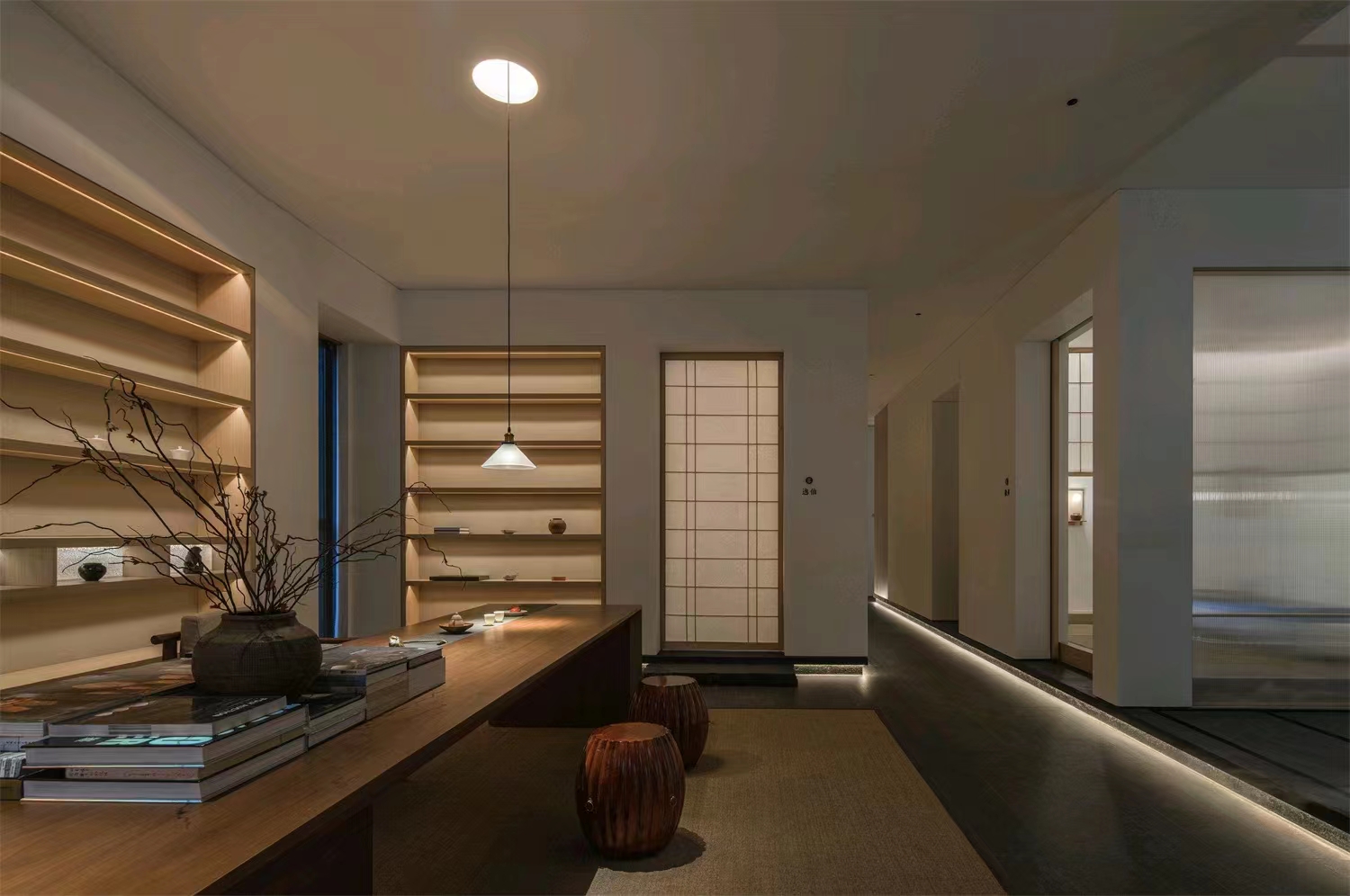 茶铺 效果图表现-1