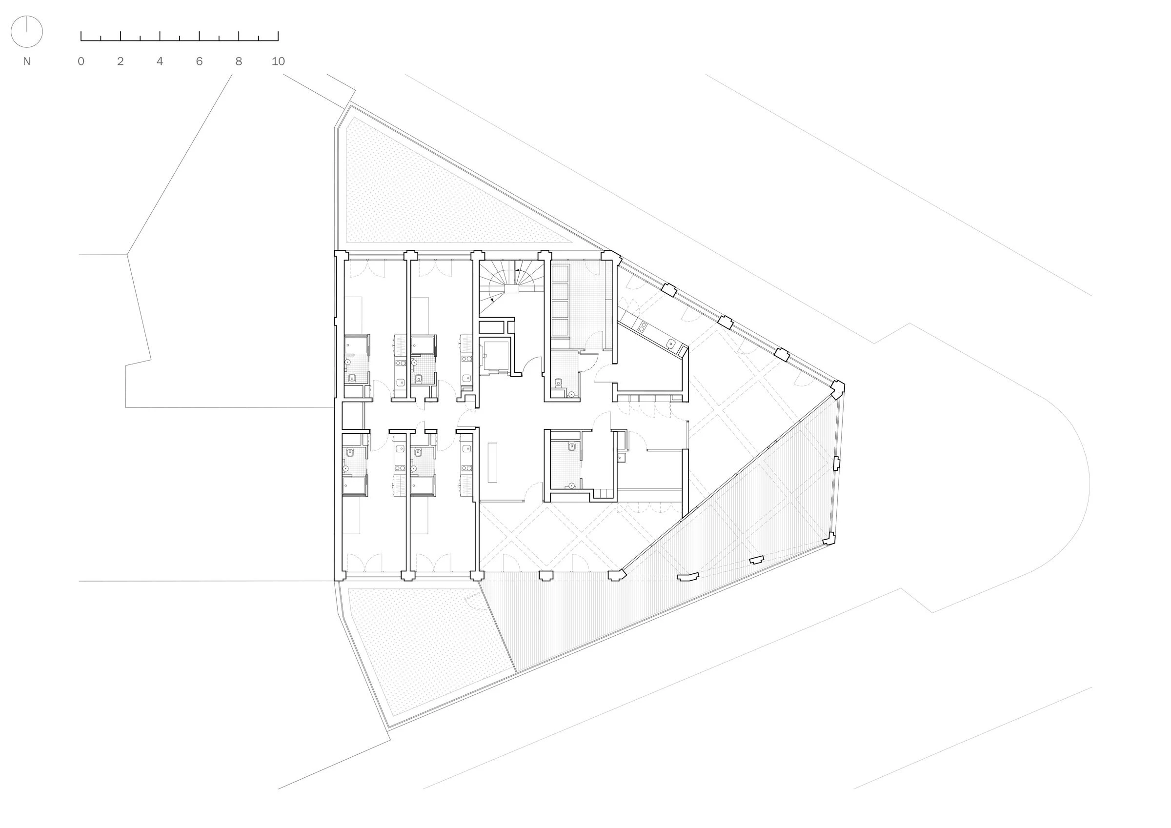 Rue Dareau 建筑丨法国巴黎丨Avenier Cornejo architectes-29