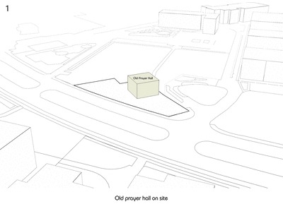 伊朗清真寺设计保护老树融入历史-20