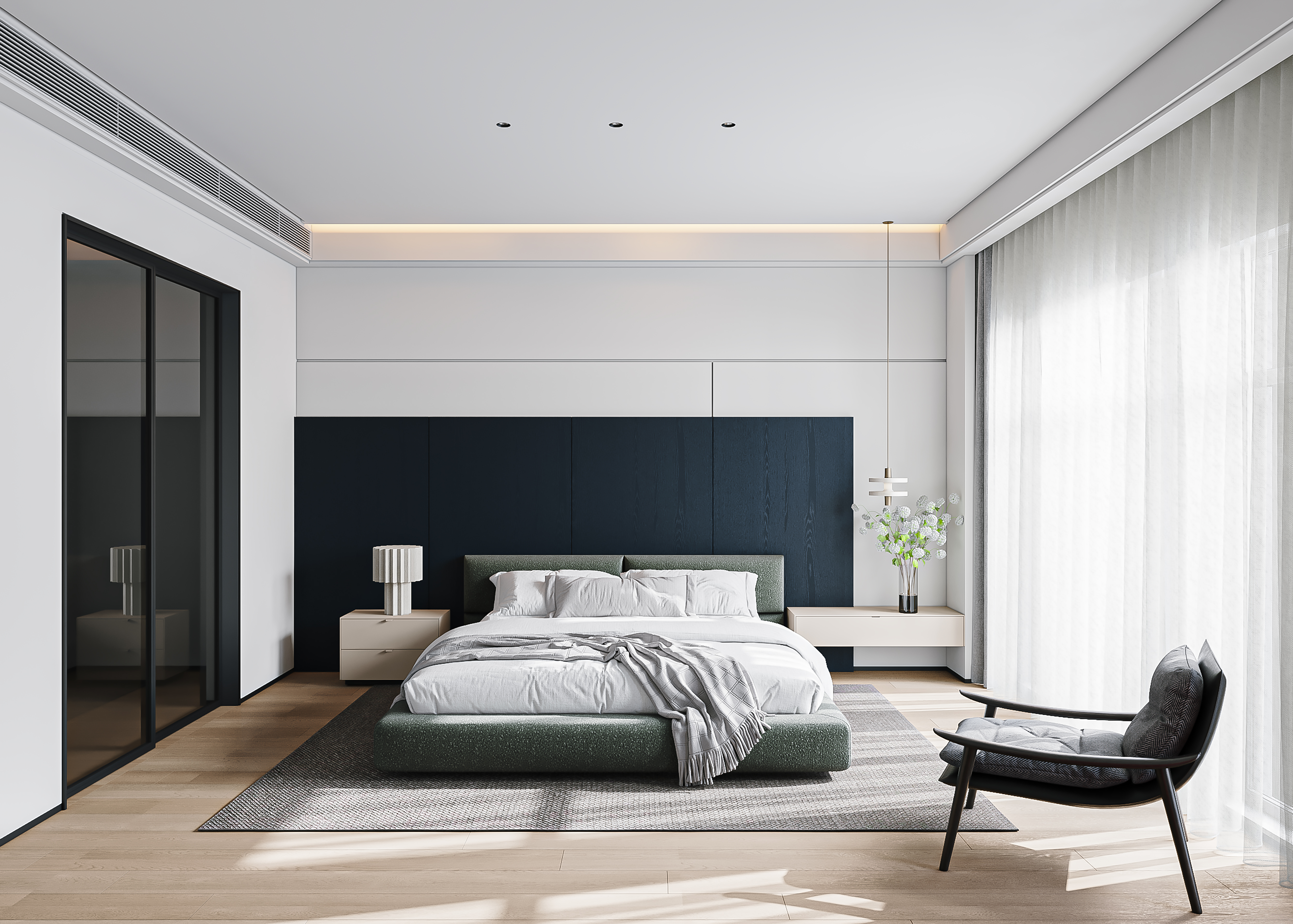 山和院子现代简约别墅-9